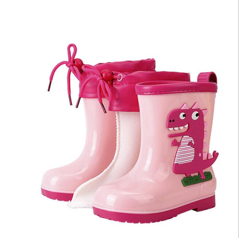 Всесезонные резиновые сапоги с героями мультфильмов для детей, для мальчиков и девочек, водонепроницаемые, нескользящие, для детей, для девочек и мальчиков, резиновые, для детей, резиновые сапоги