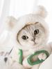 Кошачьи шапки, регулируемые мягкие головные уборы для маленьких домашних животных, шапка-медведь для кошачьего капора, косплей, фестиваль, день рождения, тематическая вечеринка, фотореквизит