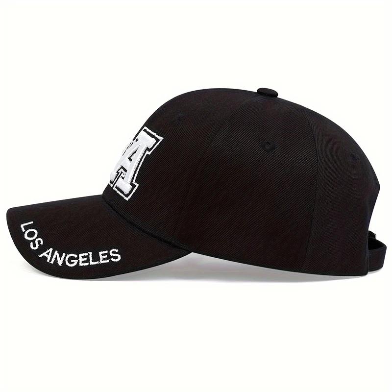 Бейсболки унисекс с вышитыми буквами Los Angeles, регулируемые повседневные шляпы, солнцезащитная кепка для активного отдыха на весну и осень