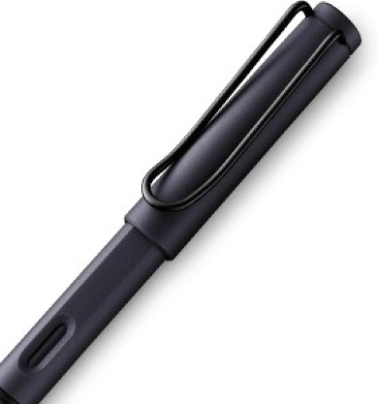 LAMY Lamy Fountain Pen F Fine Safari Steel Black L0E2-F