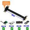 PCIE PCI Riser PCI-E PCI E Riser PCI Express Riser Card PCIE X1 Extension Cable for Motherboard Extender Converter Adapter