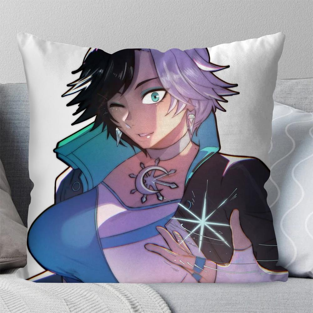 Луна S-Снежная Игра М-Marvel Rivals Наволочка Квадратная Подушка Спальня Диван Отдых Комфорт Подушка Гостиная Домашнее Украшение 40X40