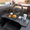 Foldable Tray Food Desk Multifunctional Car Office Table For Tesla Model 3/Y