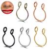 European & American Fashion: Fake Nose Rings & Studs - Non-Piercing Jewelry & Versatile Ear Clips