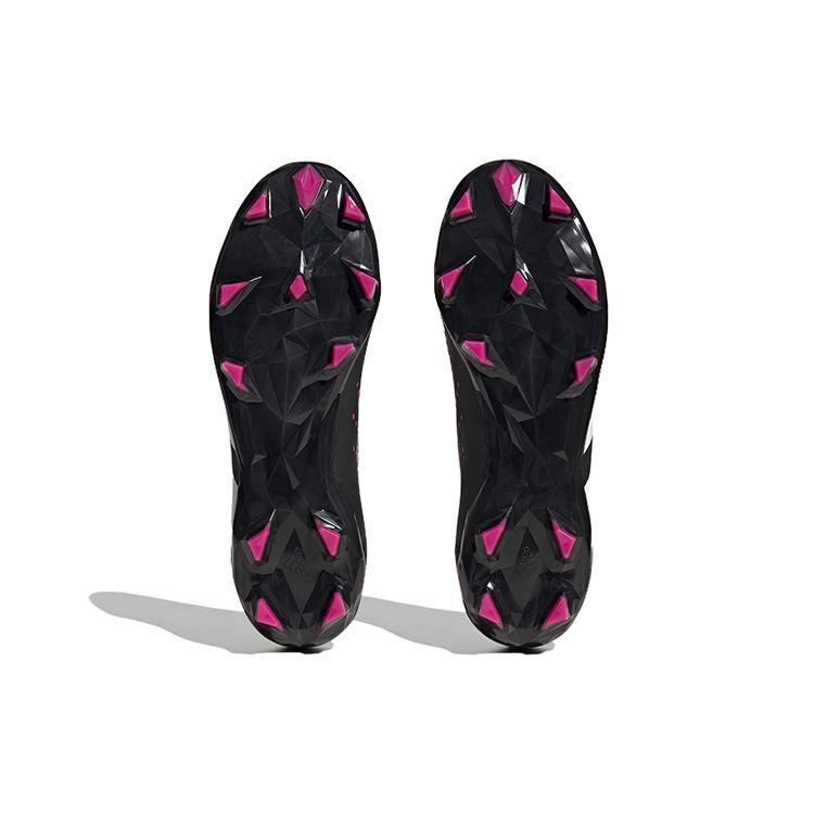 adidas Кроссовки Predator Accuracy.3 Laceless FG Own Your Football Pack Unisex, черные, облачно-белые, GW4597