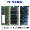 Низкая плотность 2 ГБ DDR2 PC2-5300 667 МГц 200-контактная память для ноутбука SO-DIMM Оперативная память для ноутбука