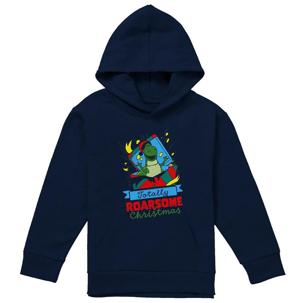 Toy Story Childrens/Kids Roarsome Rex Heather Christmas Hoodie