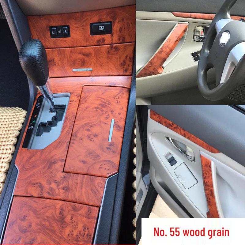 Sixth Gen Camry Gear Shift Carbon Fiber Decorative Stickers