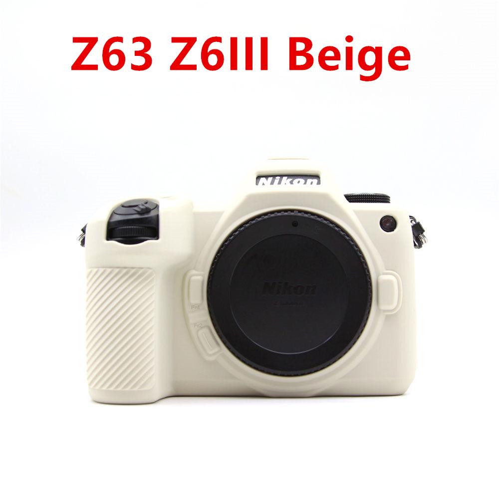 Мягкий силиконовый защитный чехол-накладка для камеры для Nikon Z50 Z50II Z5 Z6 Z7 Z6II Z7II Z6III Z63 Сумка для камеры Резиновая кожа