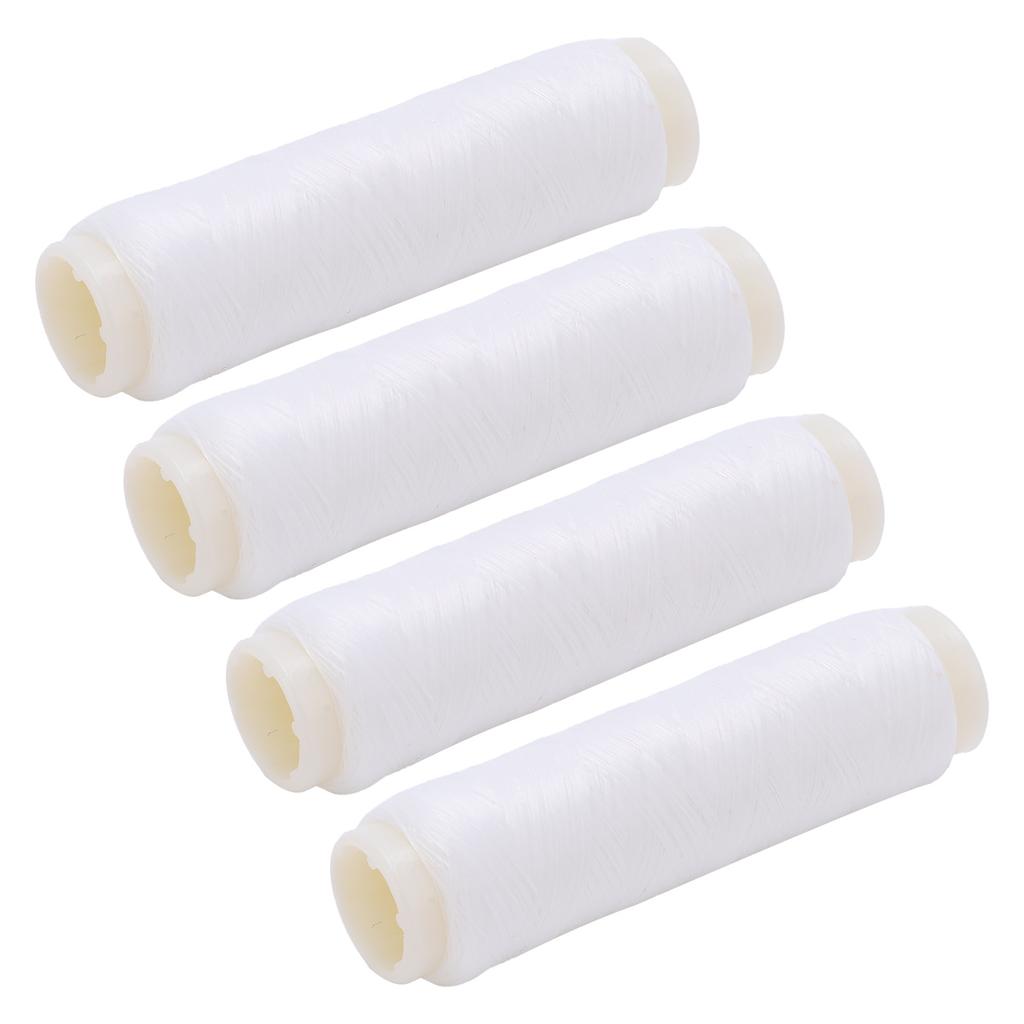 4pcs 100 200m Invisible Nylon Fishing Rubber Band Line High Elastic Fishing AccessoriesNumber 4