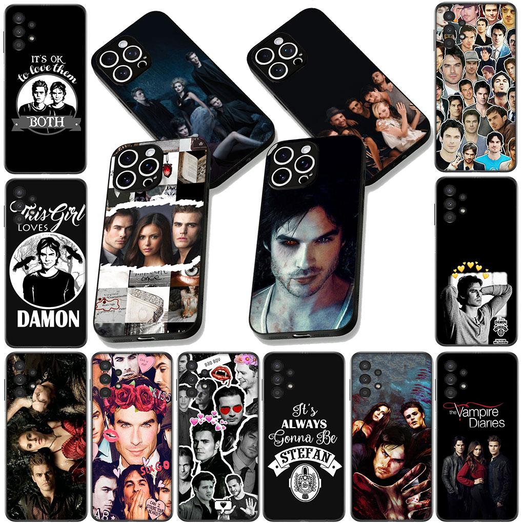 Soft Cover for Apple iPhone 13 12 Mini XS 11 Pro Max 7 8 Plus + XR SE 2022 2020 SE3 Coque Phone Case Vampires TV Diaries