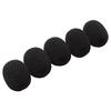 Set of 5 Generic Headset Microphone Windscreen Sponges