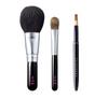 Kumanofude Chikuhodo Genuine Original Gift Set Eyeshadow Lip Comes with Cosmetic Box BR-5 3-piece (Powder/Cheek (Sokoho), (Matsurisu/Weasel),