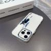 Модный милый чехол для телефона с драконом для iPhone 17 16e 16 15 14 13 12 11 mini Pro Max X XR XSMAX 8 7 Air Plus Прозрачный мягкий чехол