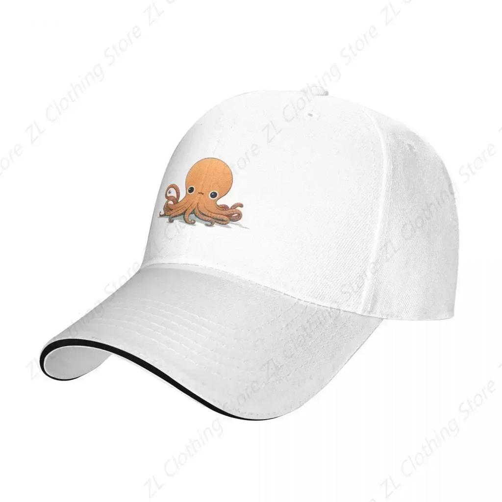 Kawaii chibi cute octopus Baseball Cap Hat Beach Luxury Brand hiking hat Baseball For Men Womens