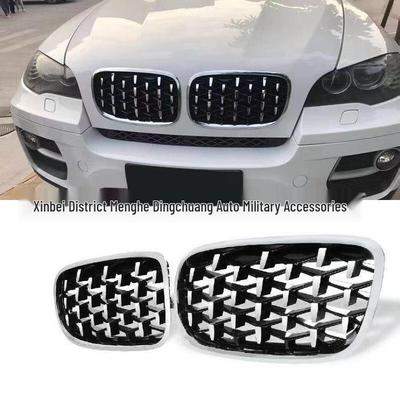Подходит для 08-13 BMW X5 E70/X6 E71: Модифицированная сетчатая передняя решетка радиаторная накладка