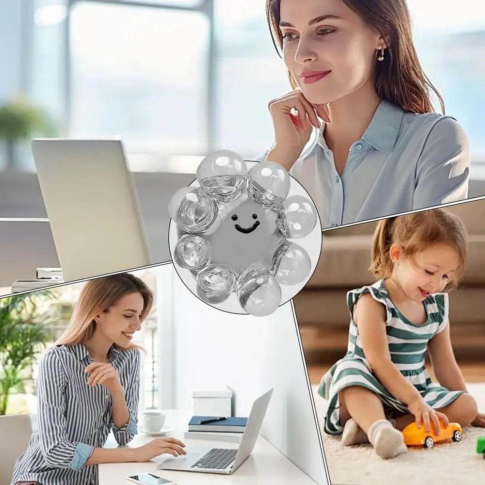 2 шт. Игрушка-шарик с водой, игрушка для сжимания, игрушка для выдавливания прыщей, игрушка для щипания, детский подарок на день рождения