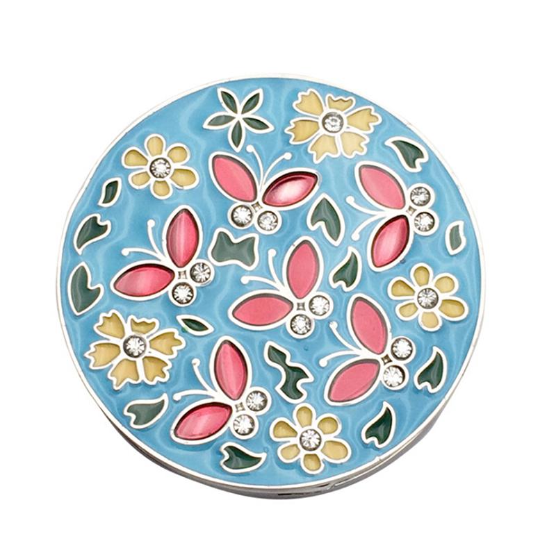 Складная сумка, сумка, кошелек, сумка в форме цветка, металлическая сумка, настольная вешалка, держатель