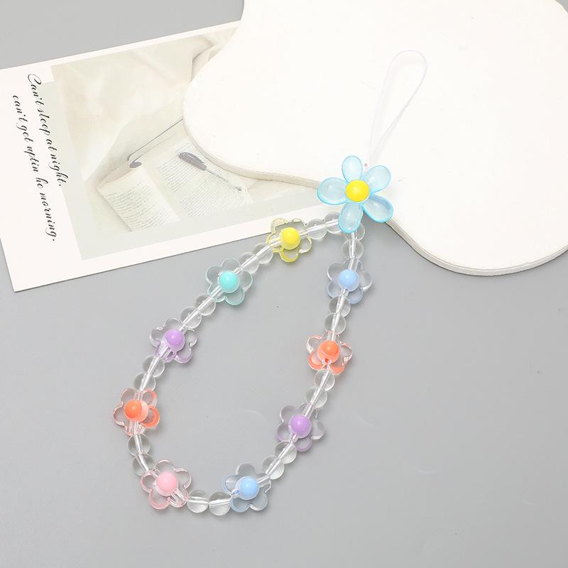 Красочный мультяшный чехол для телефона с ремешком и электропокрытием в квадратную клетку