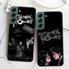 My Chemical Romance MCR Phone Case For Samsung Galaxy S22 S25 Ultra S21 S10 Plus S26 Edge S20 S23 S24 FE Cover Silicone Soft