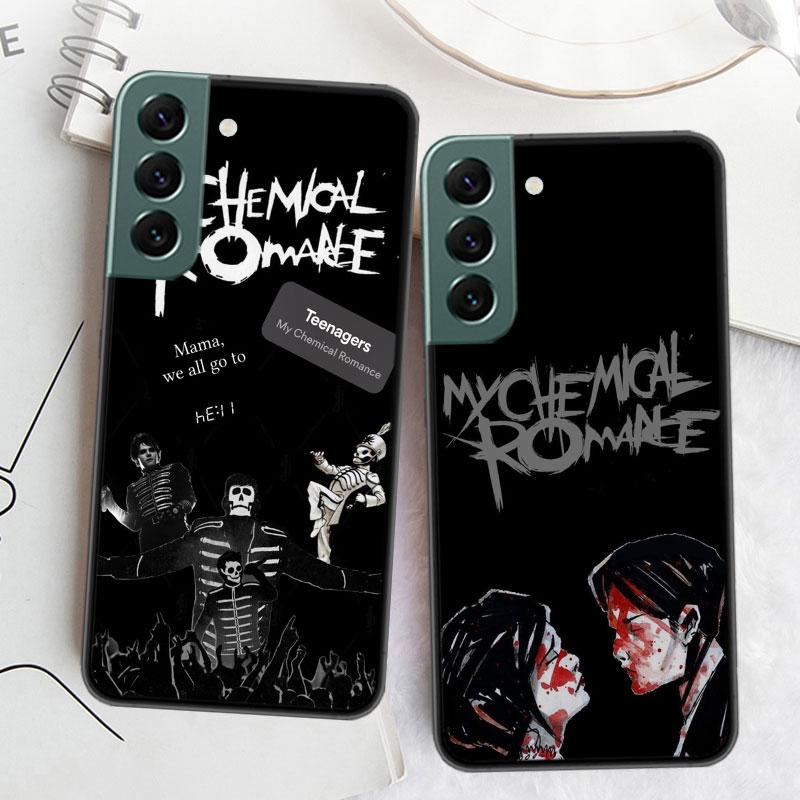 My Chemical Romance MCR Phone Case For Samsung Galaxy S22 S25 Ultra S21 S10 Plus S26 Edge S20 S23 S24 FE Cover Silicone Soft