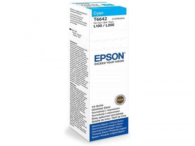 Atrament Cyan W Butelce 70ml Do Epson L100/L200/L210/L355