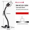 LED Machine Tool Work Light – CNC Lathe Hose Magnetic Gooseneck Light 24V/220V