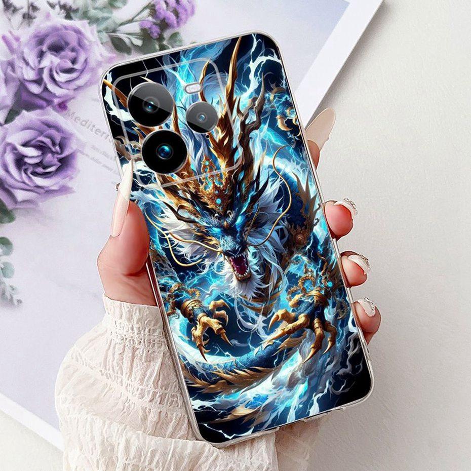 Fashion Painting Case For Realme GT 7 Pro 7T Soft Silicone TPU Phone Cases For Realme GT7 GT7T 7Pro 5G Covers Bumpers