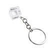 3D кубик льда, 3D геометрический брелок со льдом, прозрачный кубик льда, акриловая подвеска, ювелирные аксессуары