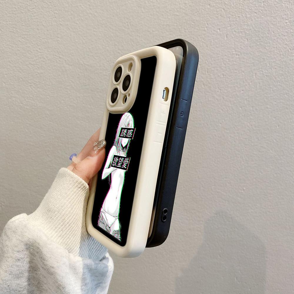 Ae81 хентай Harajuku аниме Girl art защитные чехлы для телефонов для Xiaomi Poco X5 M6 Redmi Note 13 12 11 Pro 13C 12C A3 9 10 12S ангельские глазки задняя крышка из ТПУ