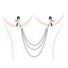 Nipple Clamps Couples Adjustable Clamps Chains Stimulates Women BDSM Sex Toys Bondage Gear Accessories Sex Restraints Adult Toys