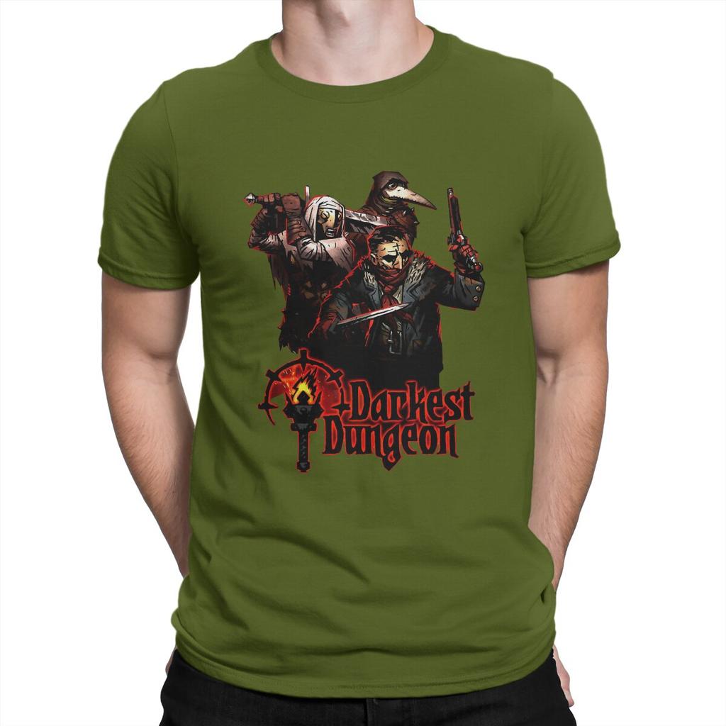 Игровая Специальная Футболка Darkest Dungeon Повседневная Футболка Горячая Распродажа Футболка Для Взрослого