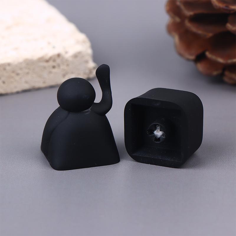 Каваи Пингвин Личность Кейкап Одиночный Милый Смола Креативный Колпачок для Механической Клавиатуры Замена Насадка Подарки