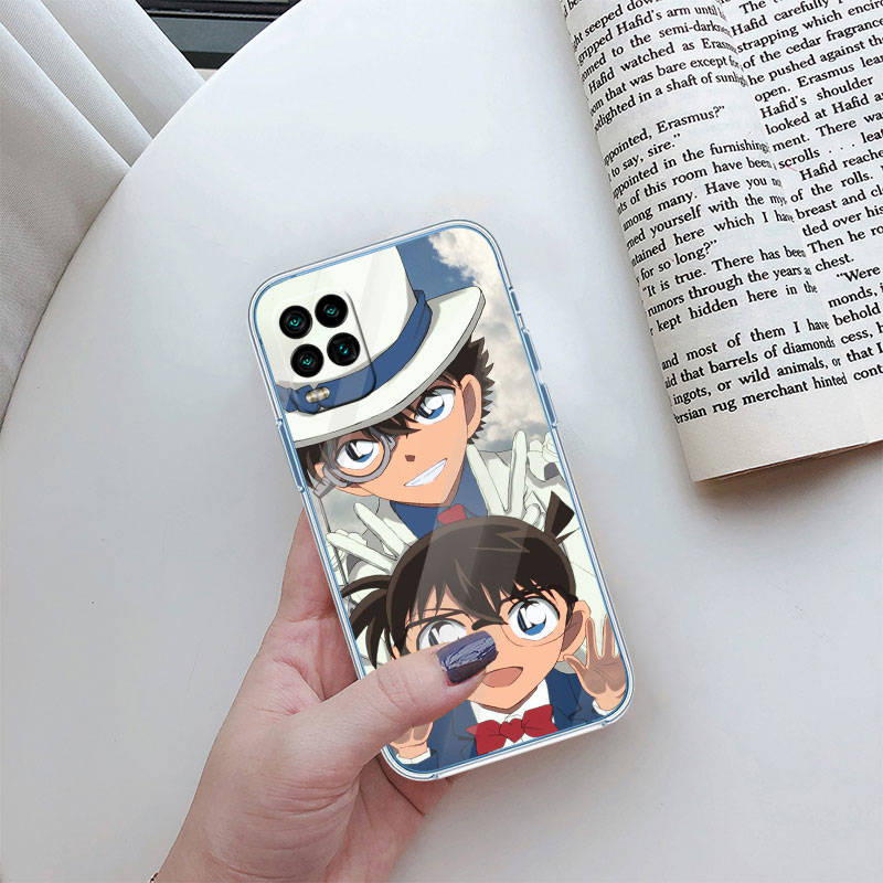 JO17 Чехол для телефона Detective Conan для Motorola E22S E7 G6 G7 G8 G9 Plus Power Play G10 G20 G04 E30 E40 E22 E20 E13 G22 G23 G Stylus Play