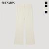 [shs Miss] Semi Boot Cut Set Up Pants Swsslp22080