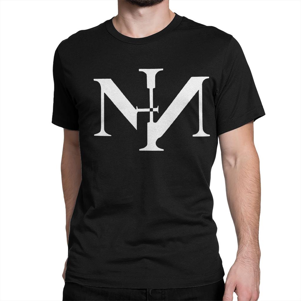 Vintage NIN Rock Band Nine Inch Nails T-Shirts Men Women Round Neck 100% Cotton T Shirt Short Sleeve Tees Original Tops