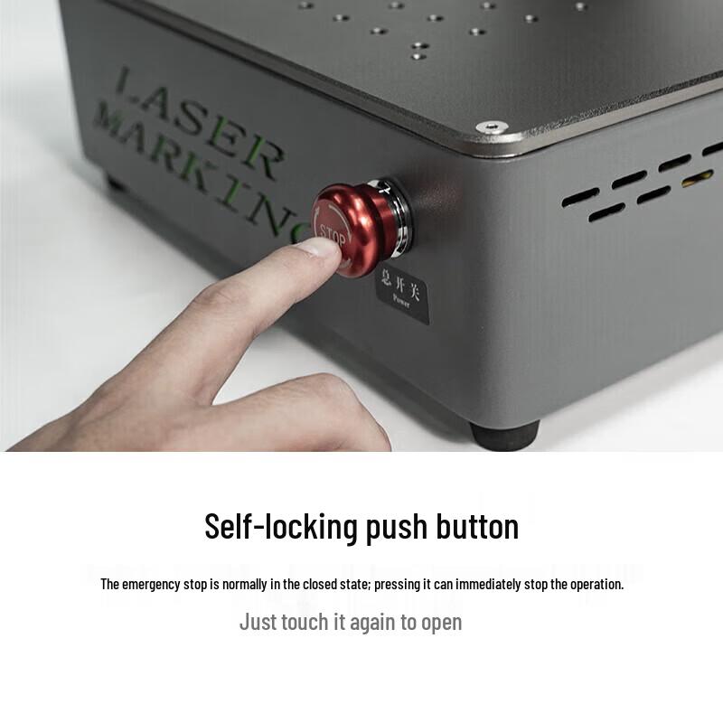 Carving General S4 Pro-20W Desktop Fiber Laser Marking Machine CN plug (adapter included)