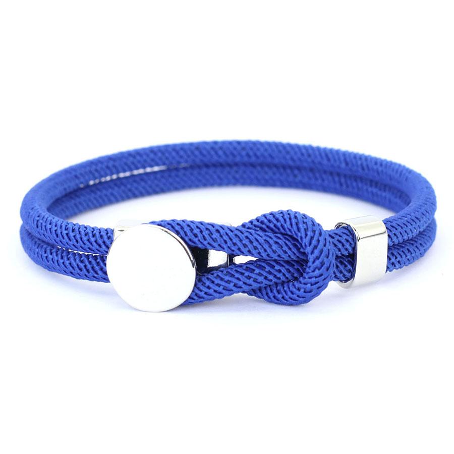Stylish Men Bracelet Grade A 4mm Rope Wrap Braslet Motorcycle Cool Riding Hand Accessories Good Luck Red Thread Braclet Hombre