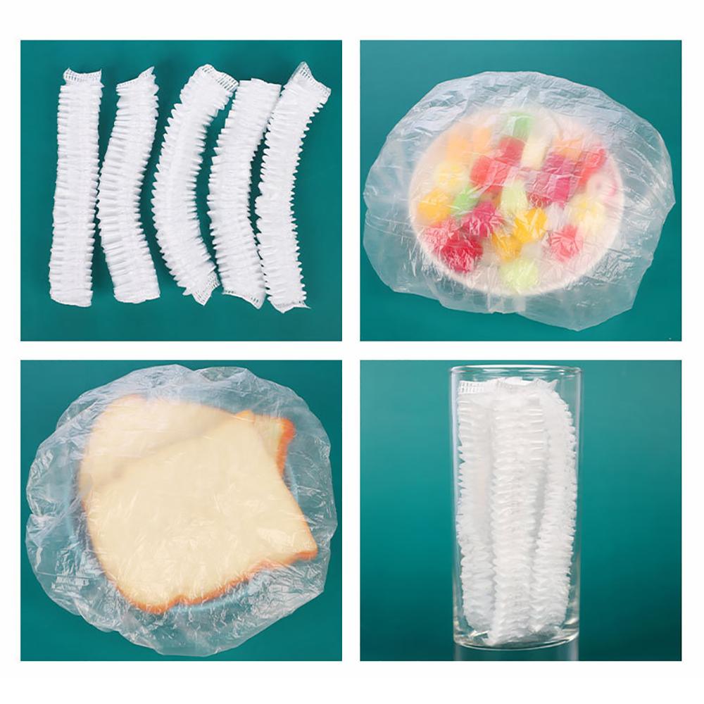 Use Wrap Food Plastic Food Storage Covers Fruit Preservation Cover Kitchen Supplies Cling Film