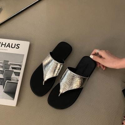 Платформенные шлепанцы женские летние 2025 новая мода пляжные шлепанцы женские сандалии повседневные шлепанцы сандалии