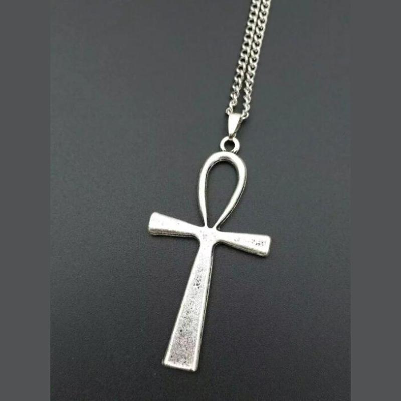 Razor Blade Pendant Necklace for Women Men Vintage Punk Goth Gothic Steampunk Accessories Grunge Rock Jewelry Y2k Aesthetic