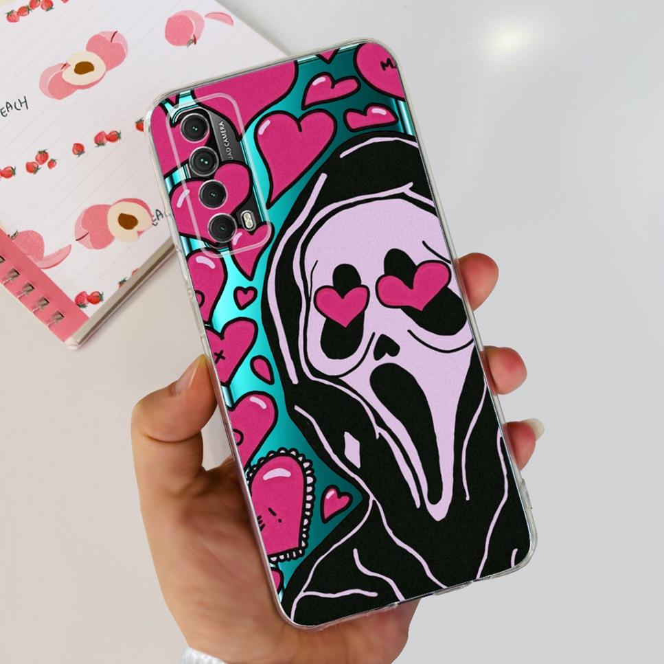 Для Huawei P smart 2021 Чехол Новый Дизайн Модный Принт Мягкий Силикон ТПУ Чехол Для Huawei P Smart 2021 PPA-LX1 Чехол для Телефона Fundas