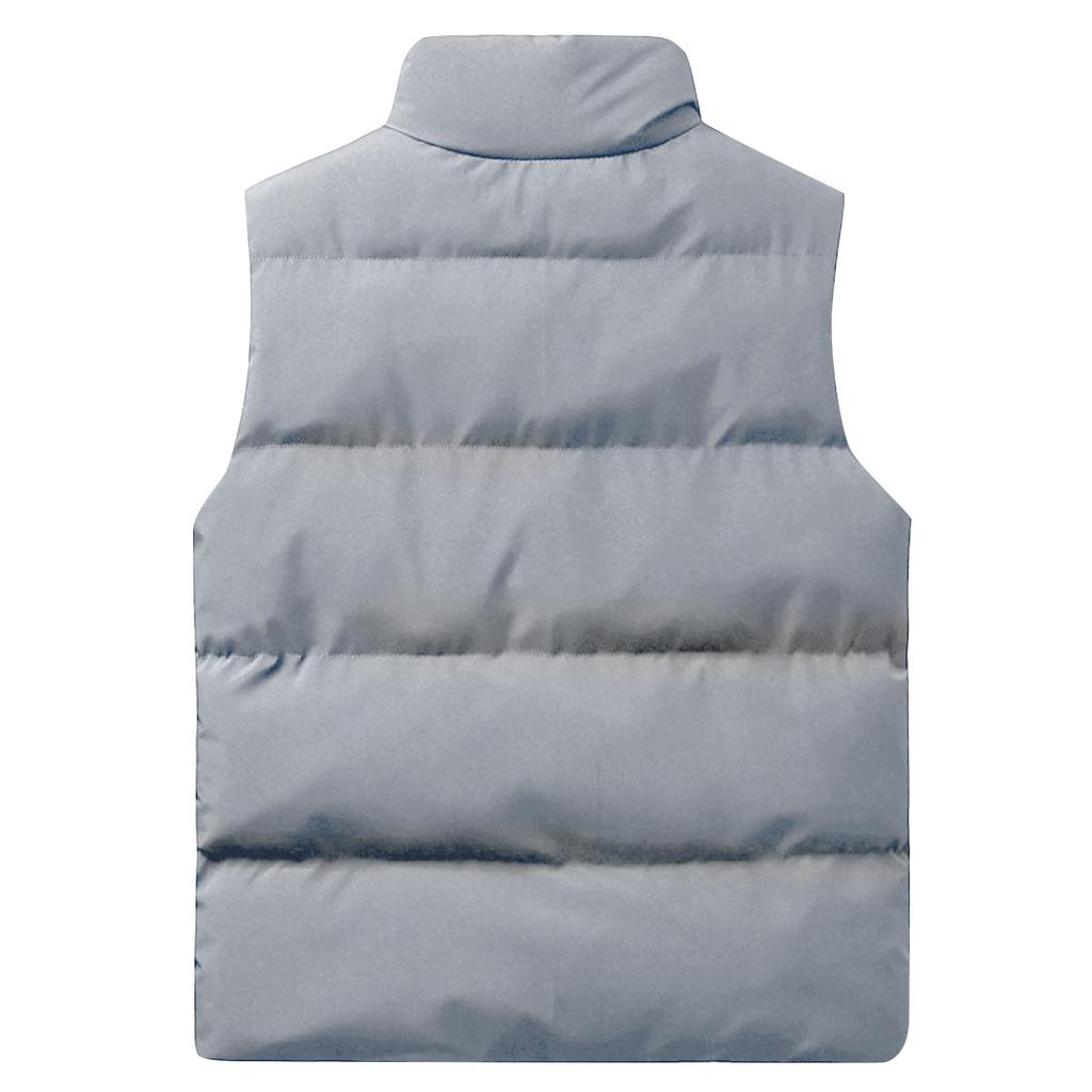 Casual Men'S Vest Men'S Loose And Winter Warm Down Cotton Vest Coat