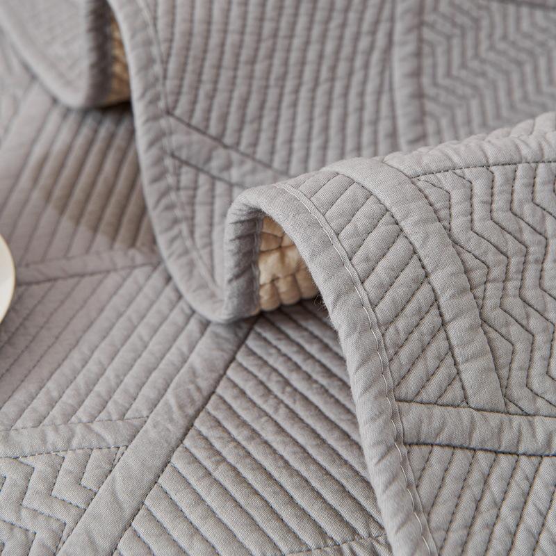 Новая хлопковая подушка для дивана Four Seasons, универсальная нескользящая стеганая хлопковая ткань, подушка для сиденья, кожаный чехол для дивана, тканевое полотенце