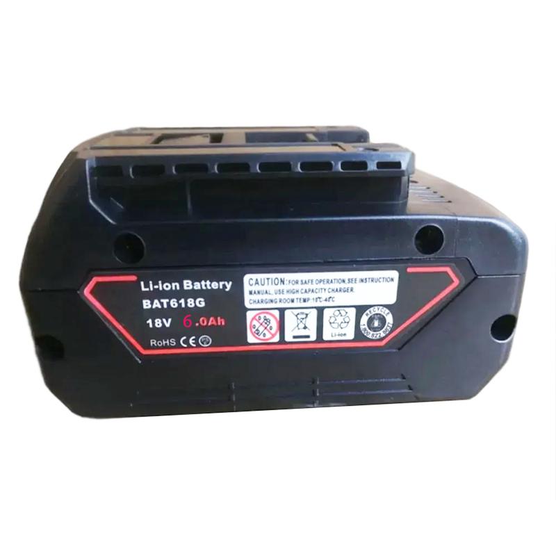 Пластиковый корпус-коробка-оболочка для литий-ионного аккумулятора Bosch 18V BAT618 BAT609 6Ah с платой защиты PCB Наклейка