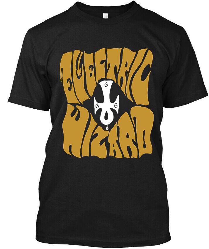 NEW! Popular Electric Wizard English Vintage Classic Retro Logo T-SHIRT Unisex T-Shirt