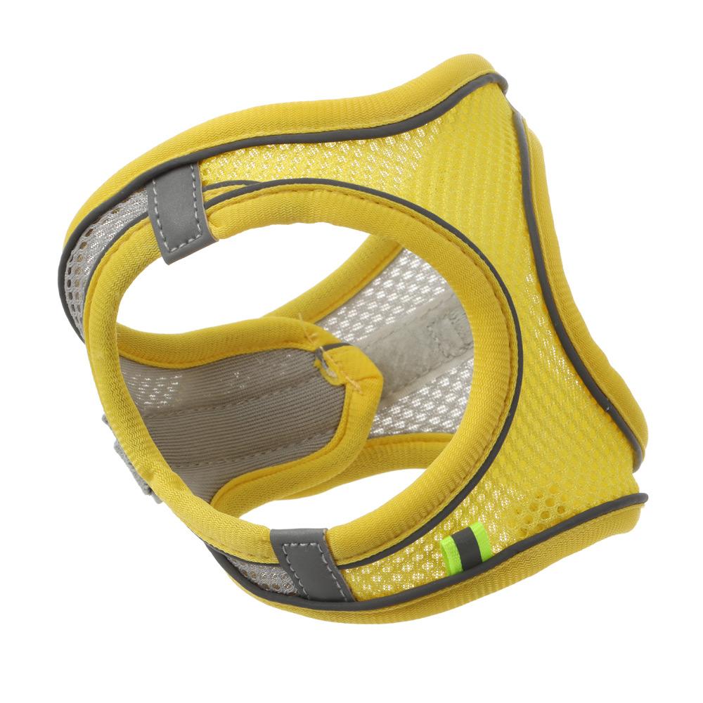 Удобный ошейник для чихуахуа, мопса, бульдога, нагрудный ремень, поводок для собаки, шлейка для питомца, светоотражающий