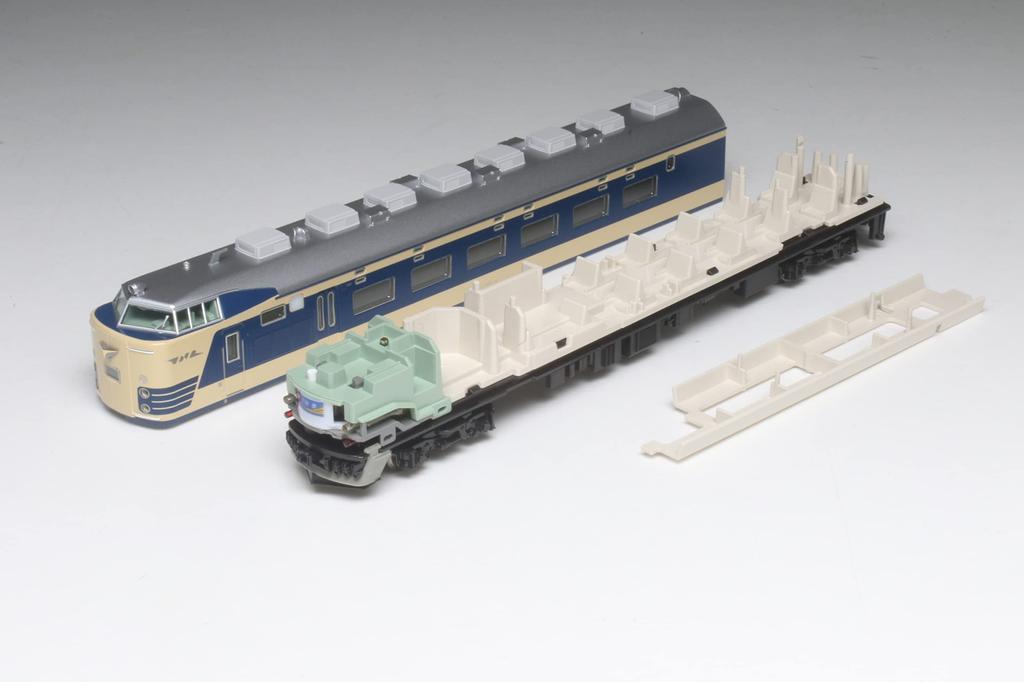 KATO N Gauge 581 Series Slit Typhoon Basic Set Model Train 7-Car 10-1717