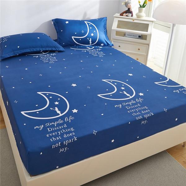 Waterproof Mattress Protector Cover Elastic Fitted Sheet Breathable Pad Bed Double 2 People Couple Bedspread No Pillowcase