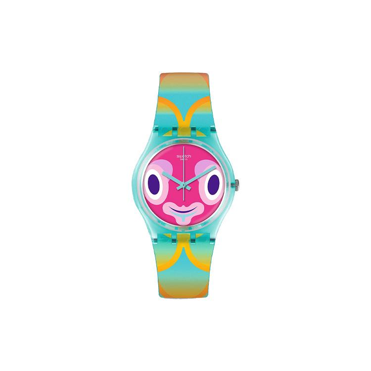Swatch Женские 34-миллиметровые розовые часы GL120 GL120